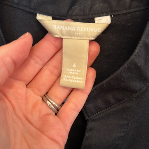 Banana Republic Snap Dress with belt size 6 - Picture 2 of 9